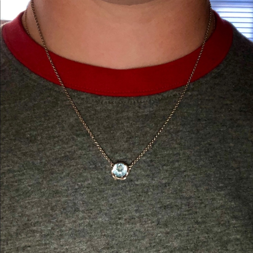 Tacori Topaz Pendant Necklace